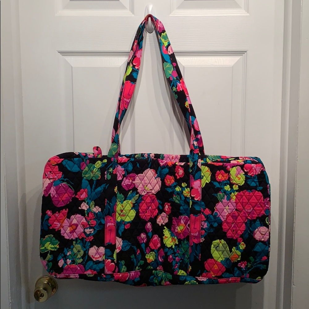 Vera Bradley XL Traveler Duffel Bag Hilo Meadow